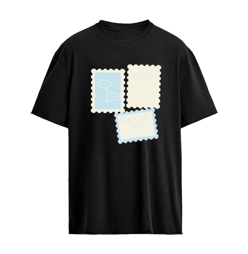 MassBQ Postage Stamp Collection T-Shirt