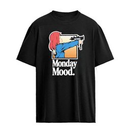 Mamimi Samejima Fooly Cooly Monday Mood Gun Anime Graphic T-shirt