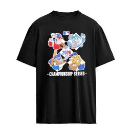 2026 MLB Championship Series Baseball Mascot Graphic T-Shirt