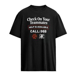 Anaheim Ducks Check On Your Teammates Call 988 shirt