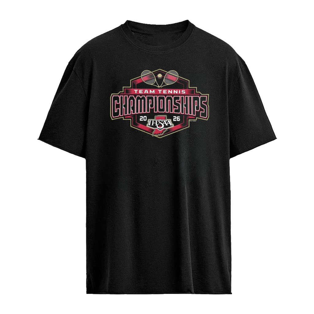 2026 IHSAA Team Tennis Championships shirt
