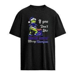 Boise State Broncos Grinch if you don’t like Boise State Merry Kissmyass Christmas shirt