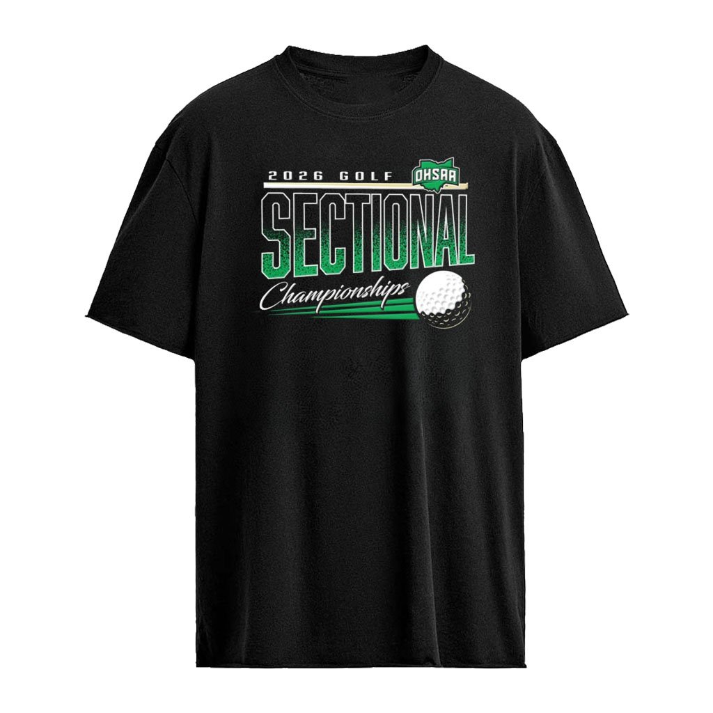 2026 OHSAA Golf Sectionals Championship shirt