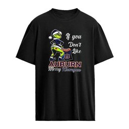 Auburn Tigers Grinch if you don’t like Auburn Merry Kissmyass Christmas shirt