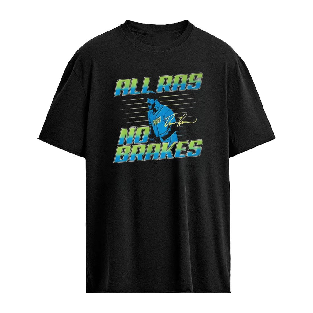 Drew Rasmussen All Ras No Brakes Tampa Bay Rays baseball signature shirt