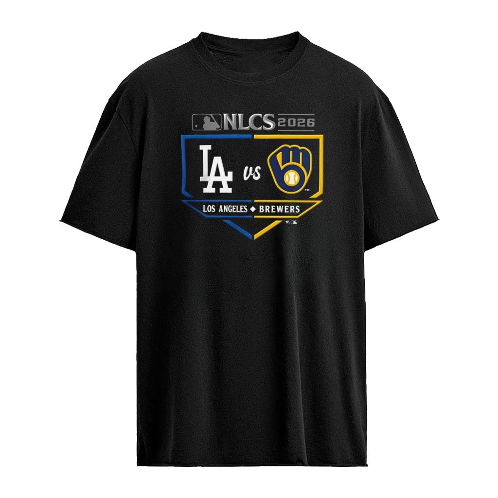 Los Angeles Dodgers vs Milwaukee Brewers 2026 NLCS Matchup shirt
