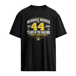 Milwaukee Brewers 44 Years In The Making World Series Bound 2026 shirt