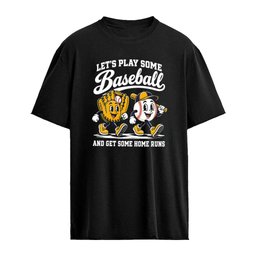 Let’s Play Some Baseball and Get Some Home Runs Milwaukee Brewers baseball cartoon shirt