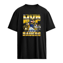 MVP Brewers Jake Bauers 2026 National League Championship Series signature shirt