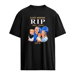 Detroit Lions Kasey Redfern Rest In Peace 1991-2026 Age 35 shirt