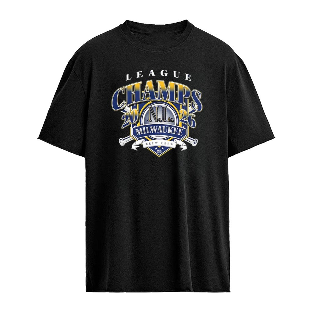 Milwaukee Brewers MLB League Champs Brew Crew 2026 baseball shirt