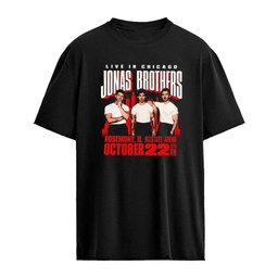 Live in Chicago Jonas Brothers 2026 Live at Allstate Arena shirt