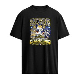 Milwaukee Brewers Baseball 2026 MLB National League Champions mascot shirt