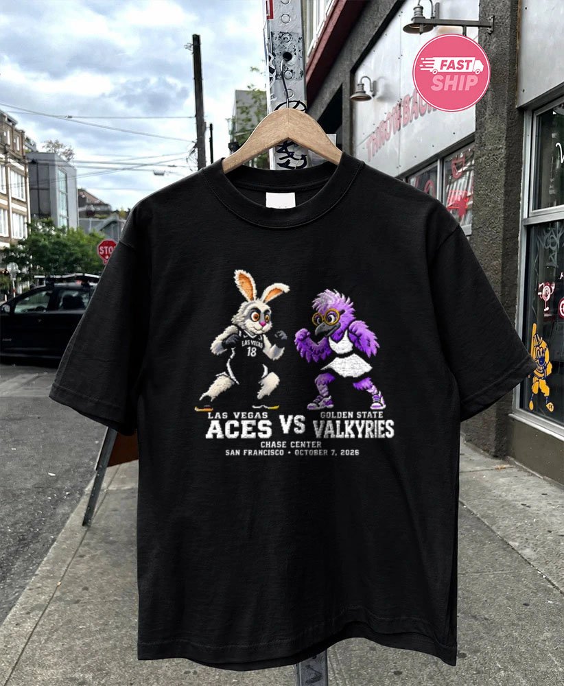 Las Vegas Aces vs Golden State Valkyries WNBA Semifinals Game 2 2026 pixel art mascot shirt
