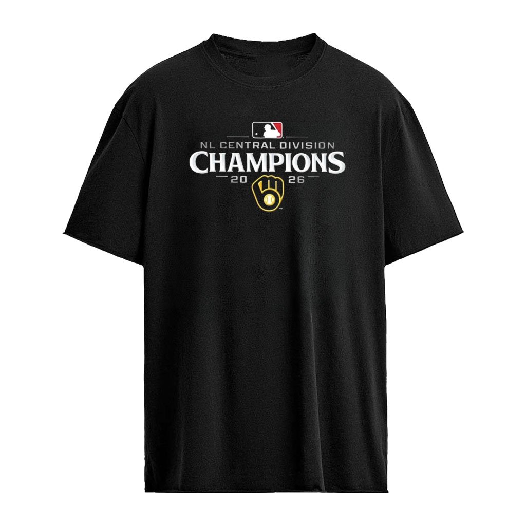 Milwaukee Brewers 2026 NL Central Division Champions logo shirt