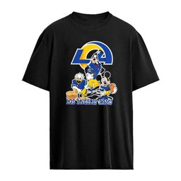 Donald Duck Mickey Mouse Goofy Donald Duck Mickey Mouse Los Angeles Rams NFL shirt
