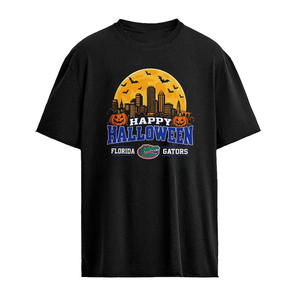 Florida Gators Happy Halloween City Skyline 2026 shirt