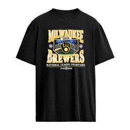 Milwaukee Brewers MLB National League Champions 2026 baseball stadium logo shirt