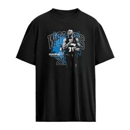 Kevin Garnett Minnesota Timberwolves NBA basketball player running fist pump shirt