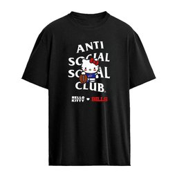 Hello Kitty Buffalo Bills NFL Anti Social Social Club cartoon shirt