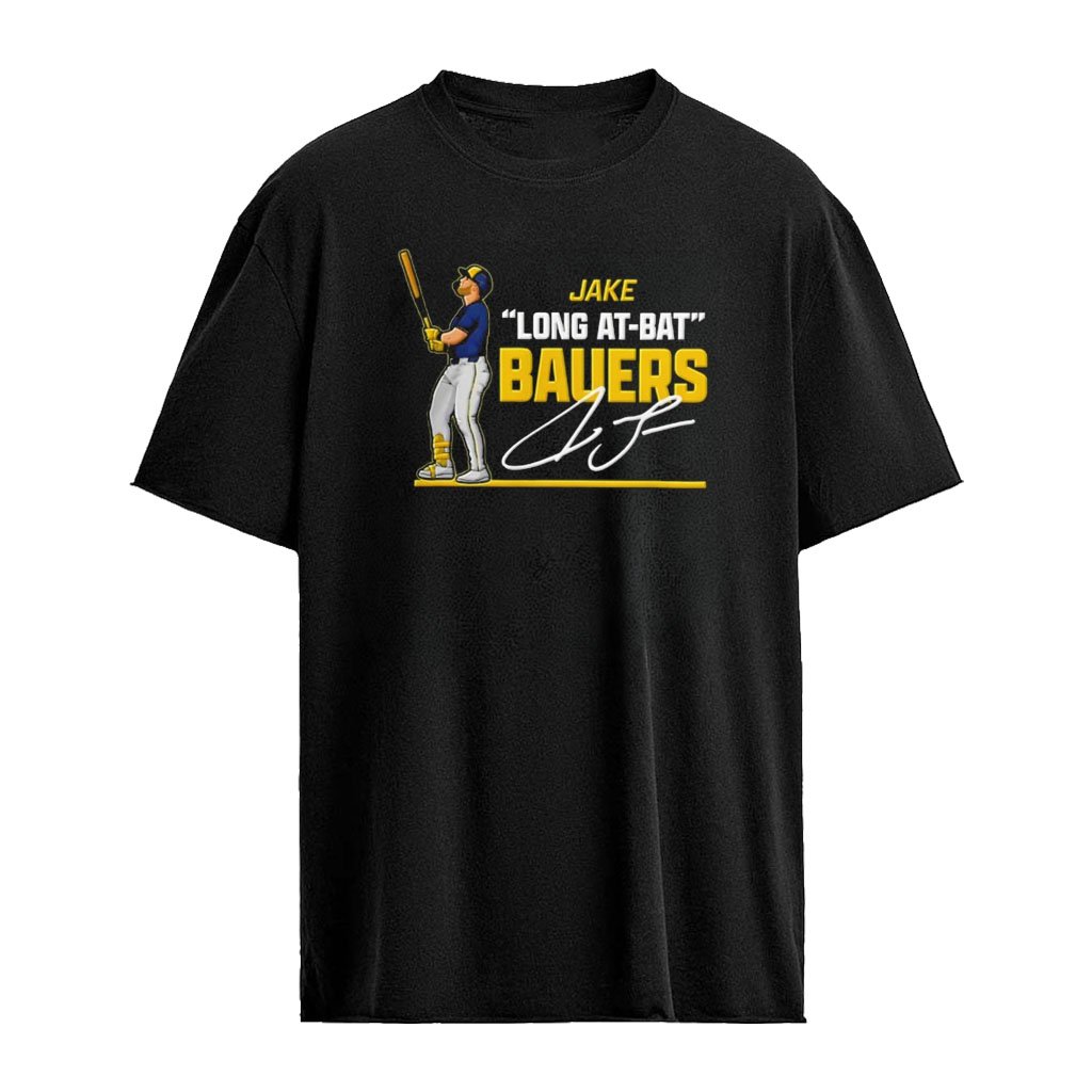 Jake Bauers Long At-Bat Milwaukee Baseball Foul Territory MLB Players shirt