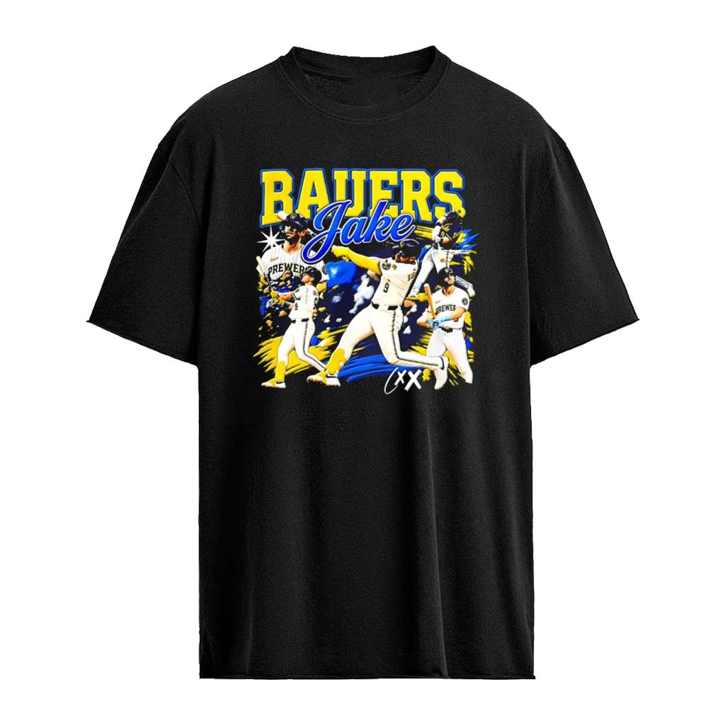 Jake Bauers Milwaukee Brewers 2026 National League Champions shirt