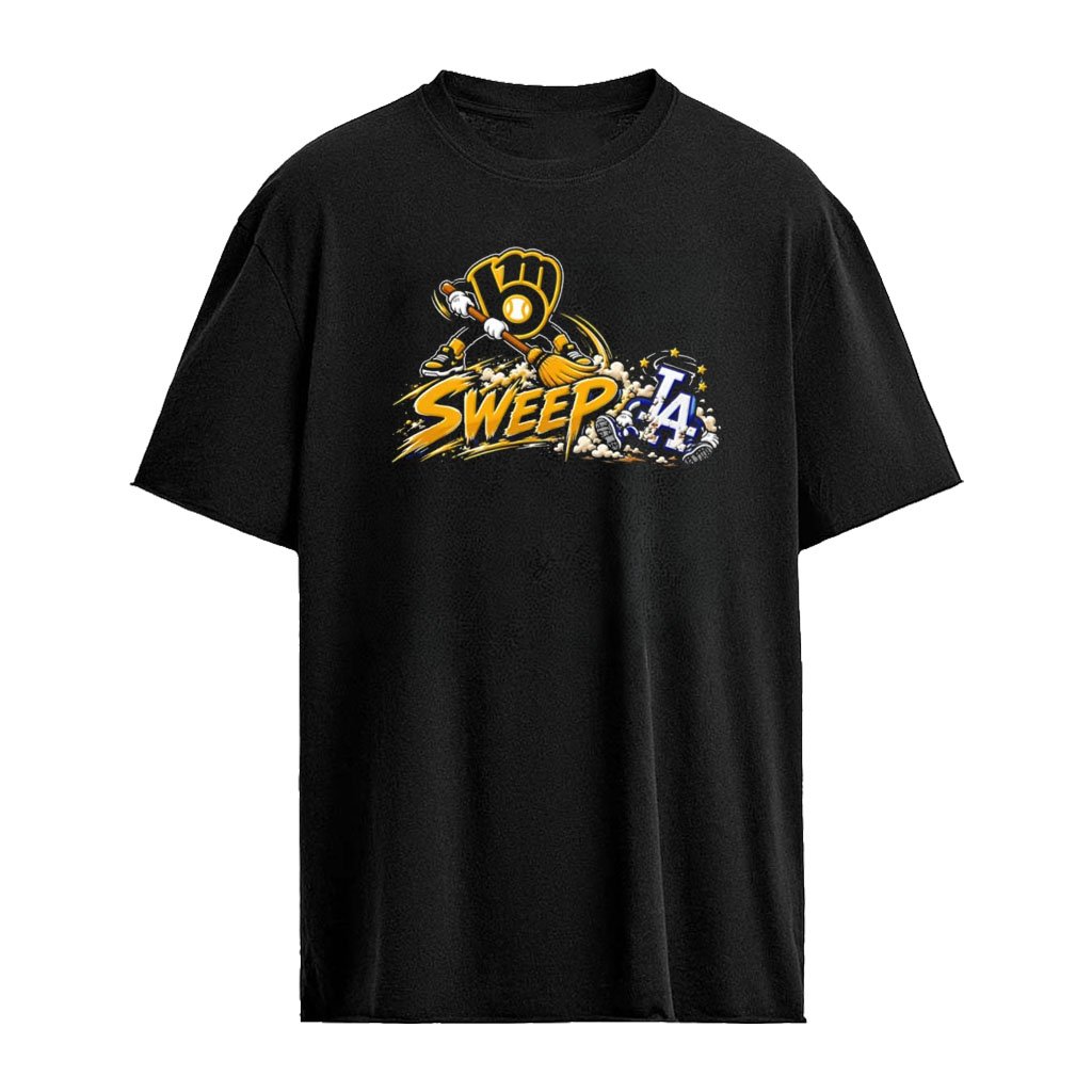 Milwaukee Brewers Sweep Los Angeles Dodgers 4-0 2026 NL Champions shirt