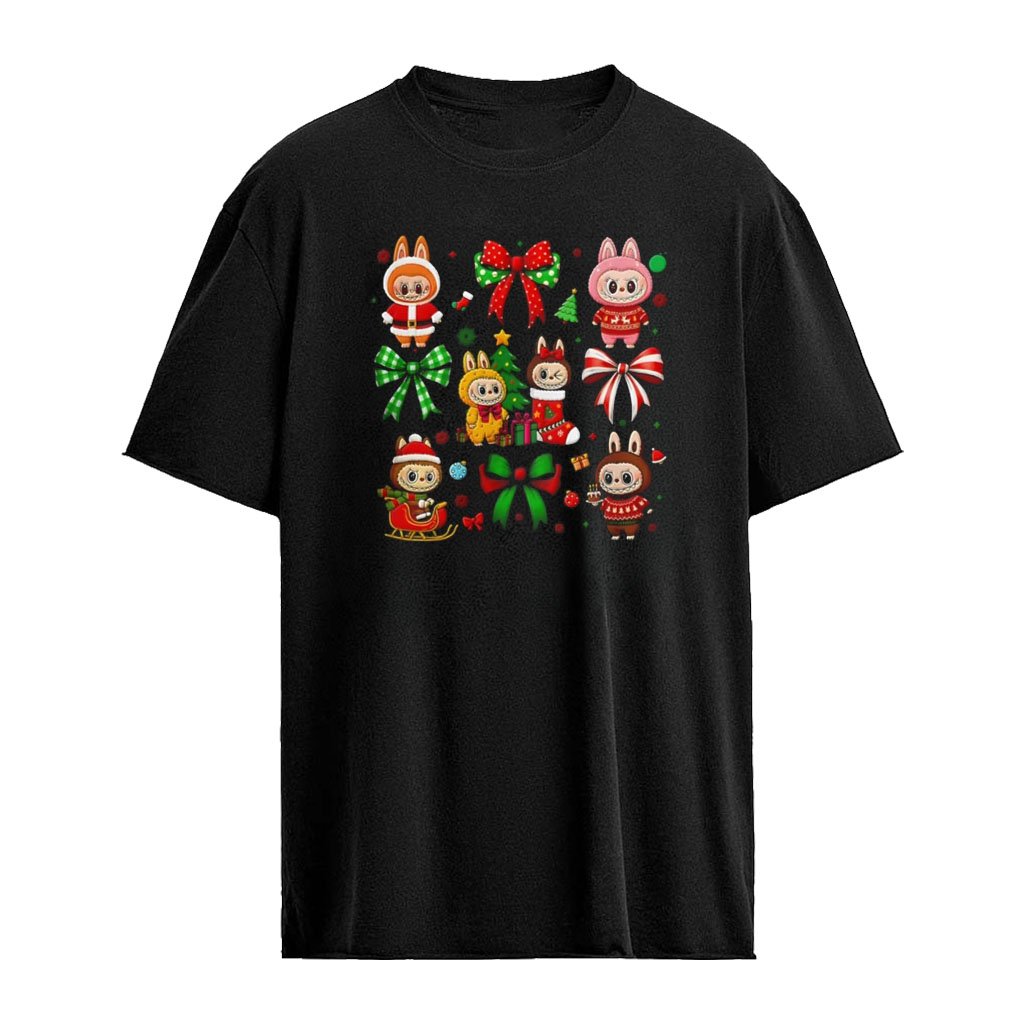Labubu Christmas Holiday Gift Cute Bunny shirt