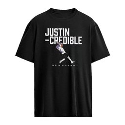 Justin Credible Justin Jefferson Minnesota Vikings football shirt