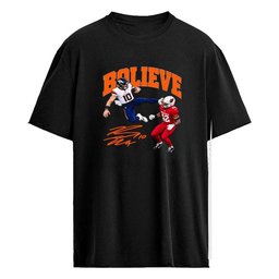 Bo Nix Bolieve Football Meme Shirt