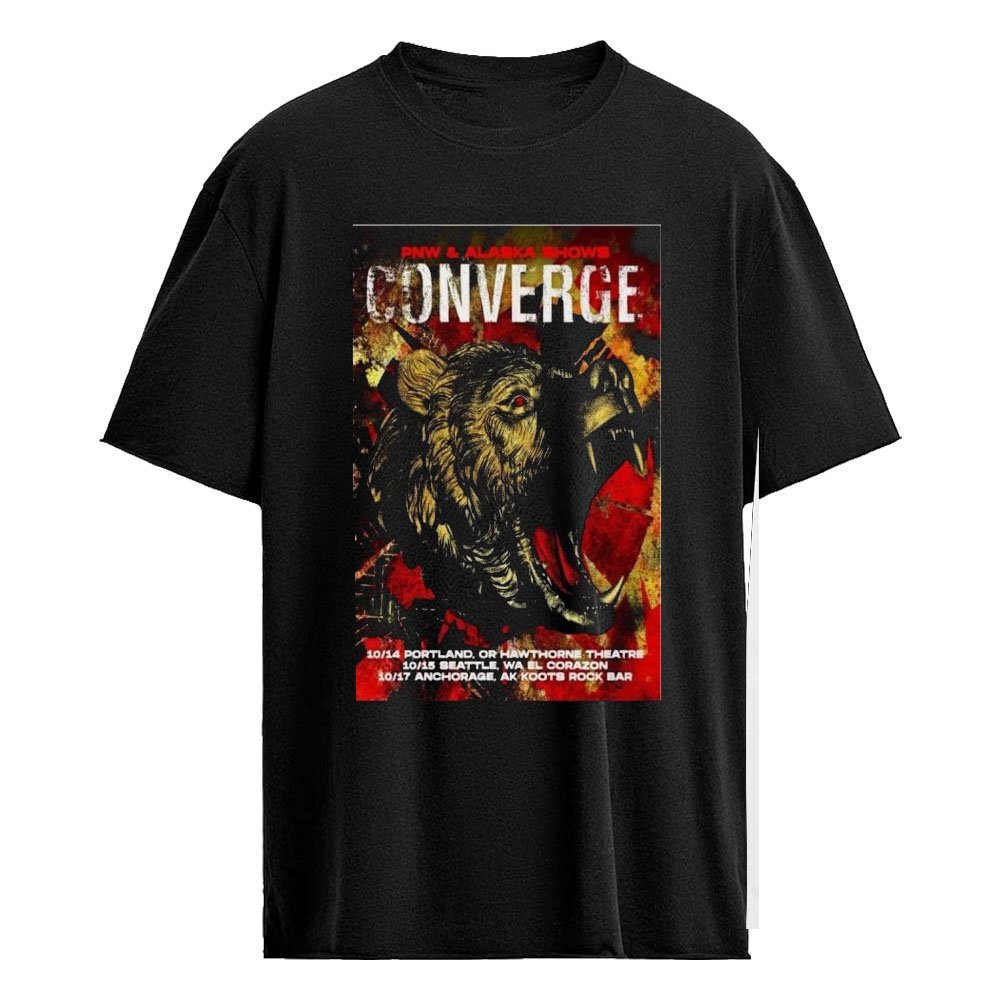 Converge Event Koots, Anchorage, AK Oct 17 2026 Poster Shirt
