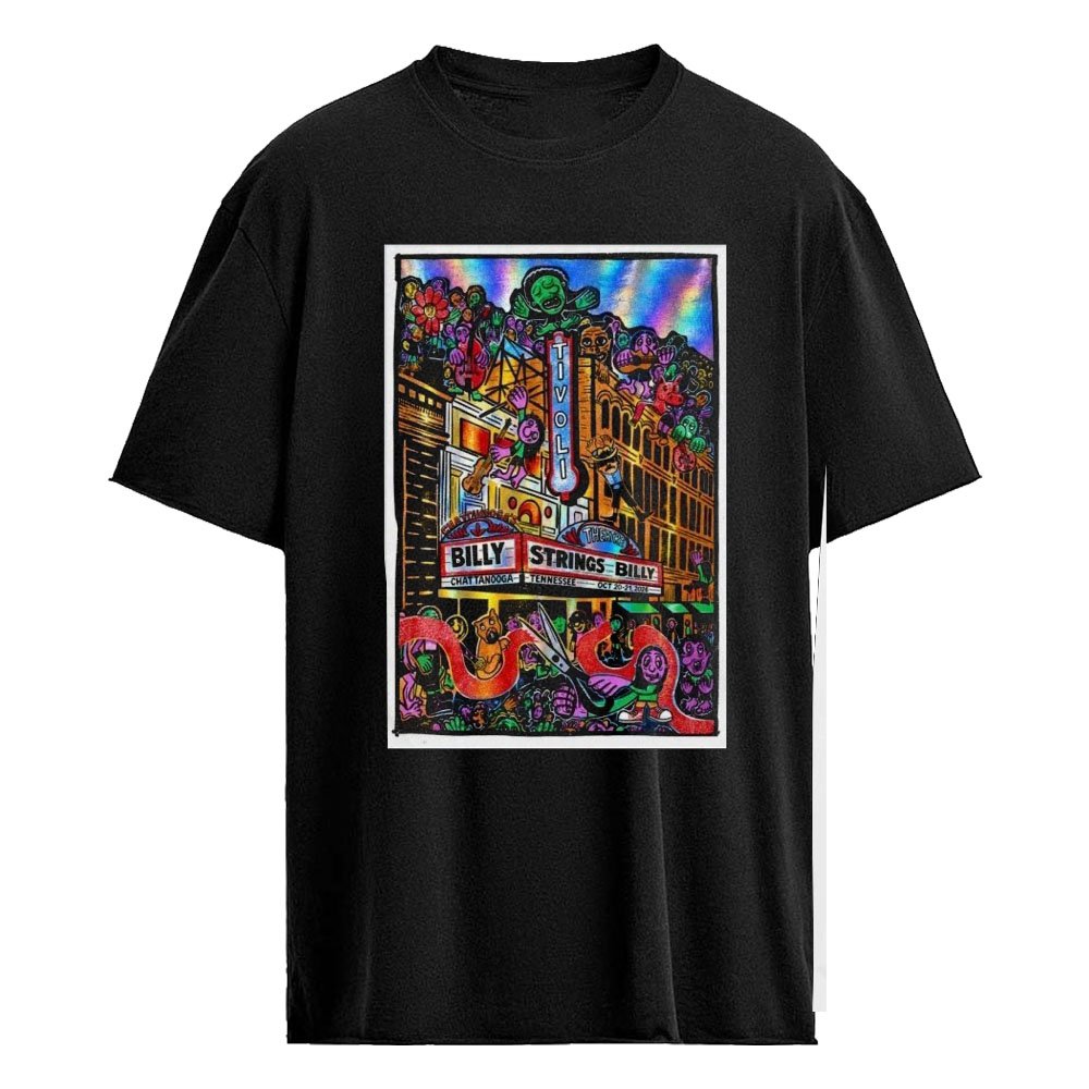 Billy Strings Chattanooga Tennessee 10.20.2026 10.21.2026 Exclusive Foil Show Poster Shirt
