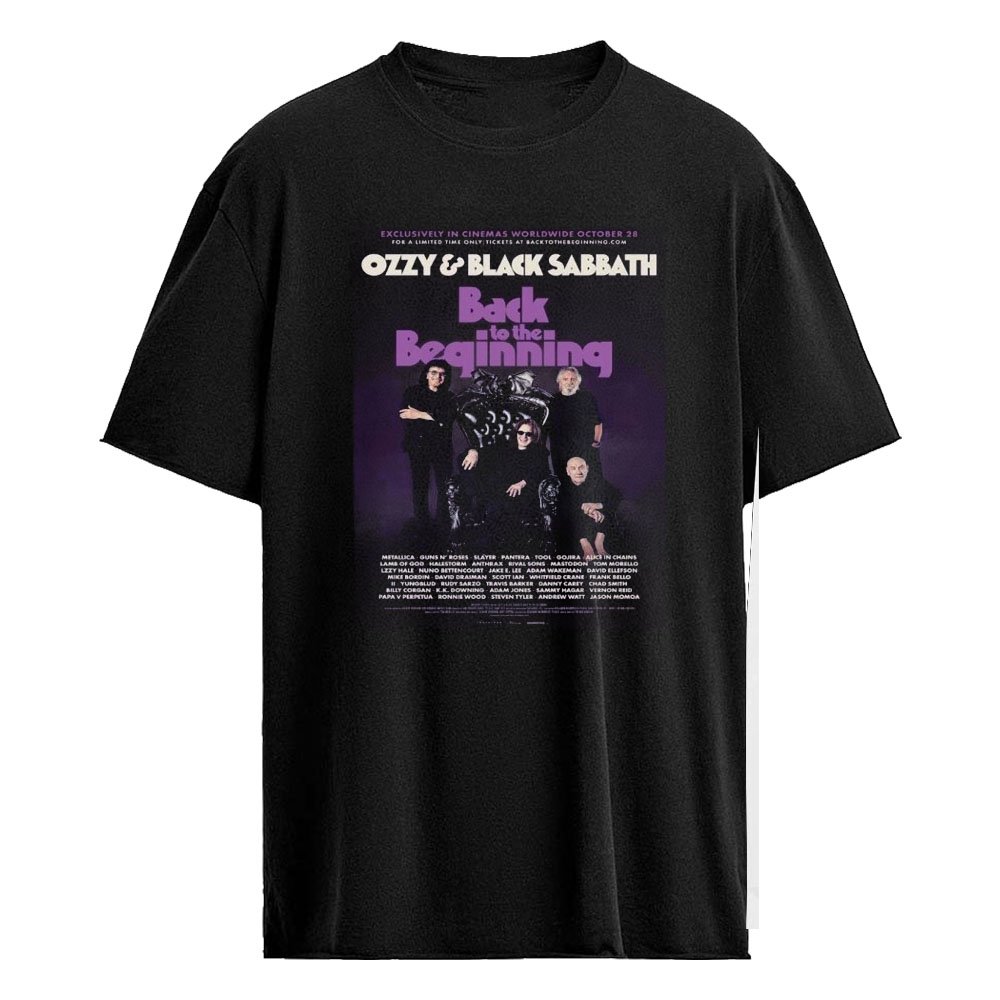 Black Sabbath Back To The Beginning Concert Film Celebration October 28 2026 Shirt