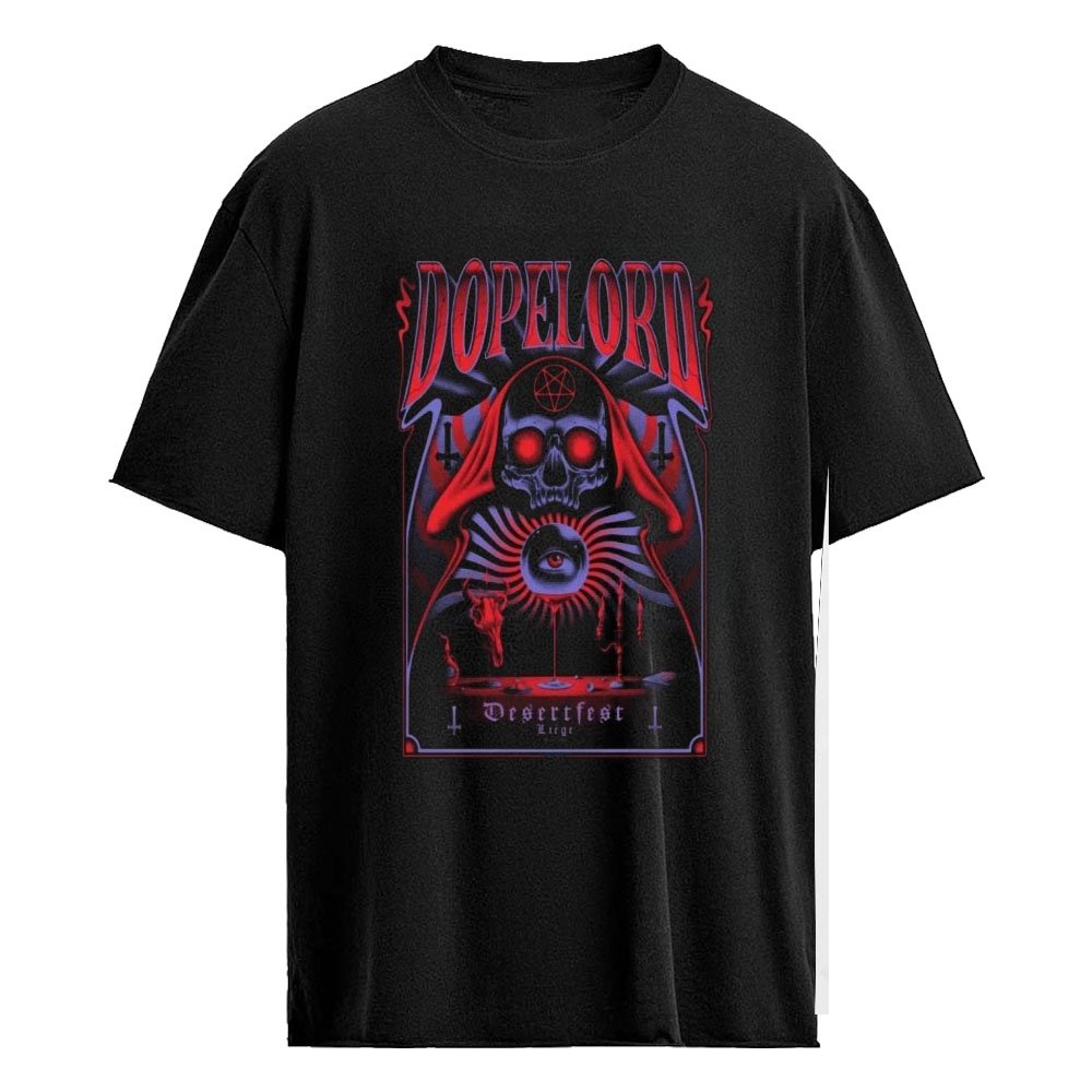 Dopelord Desertfest Liège Belgium 10.18.2026 Exclusive Festival Poster hirt