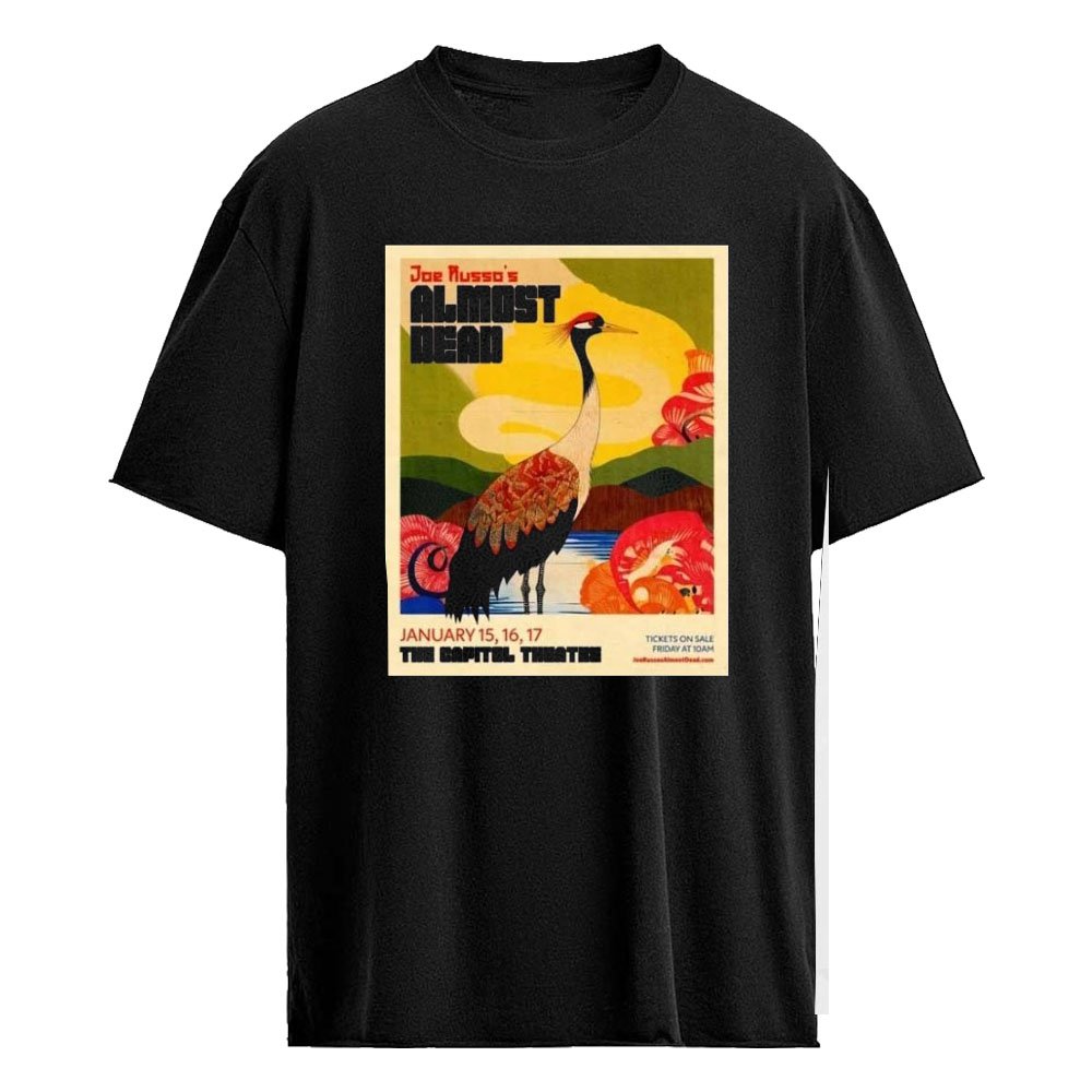 Joe Russo’s Almost Dead The Capital Theatre Jan 15th – 17th 2027 T-Shirt