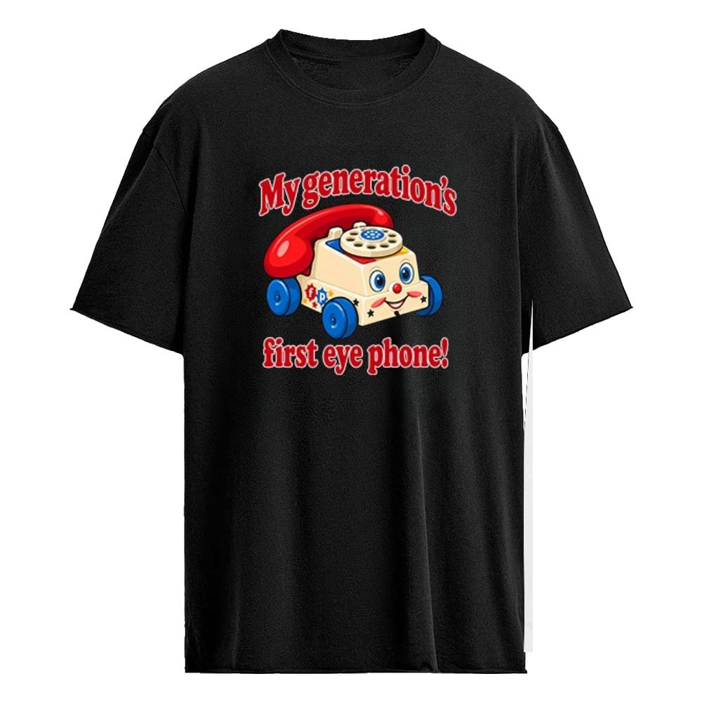 My Generation’s First Eye Phone Vintage Telephone Shirt