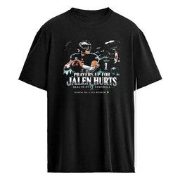 Prayers Up For Jalen Hurts Health Over Football Shirt
