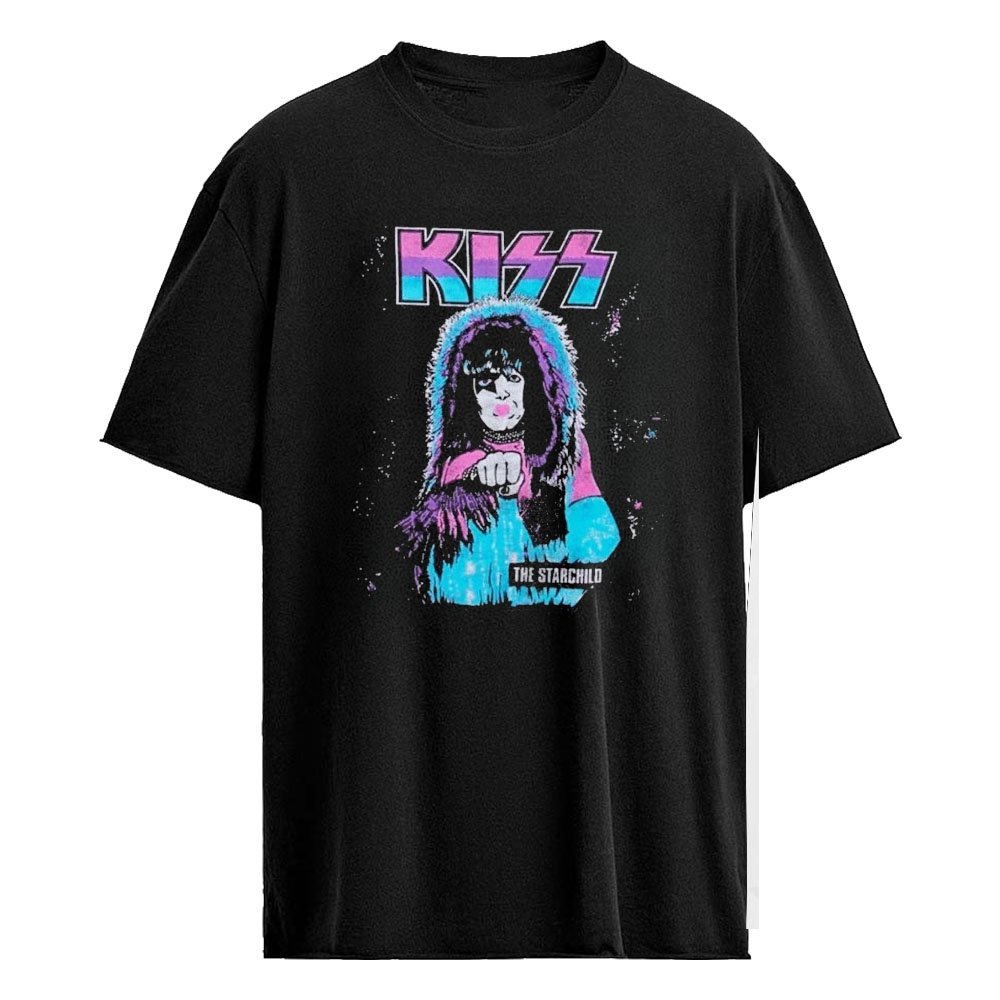 Kiss The Starchild 80S T-Shirt