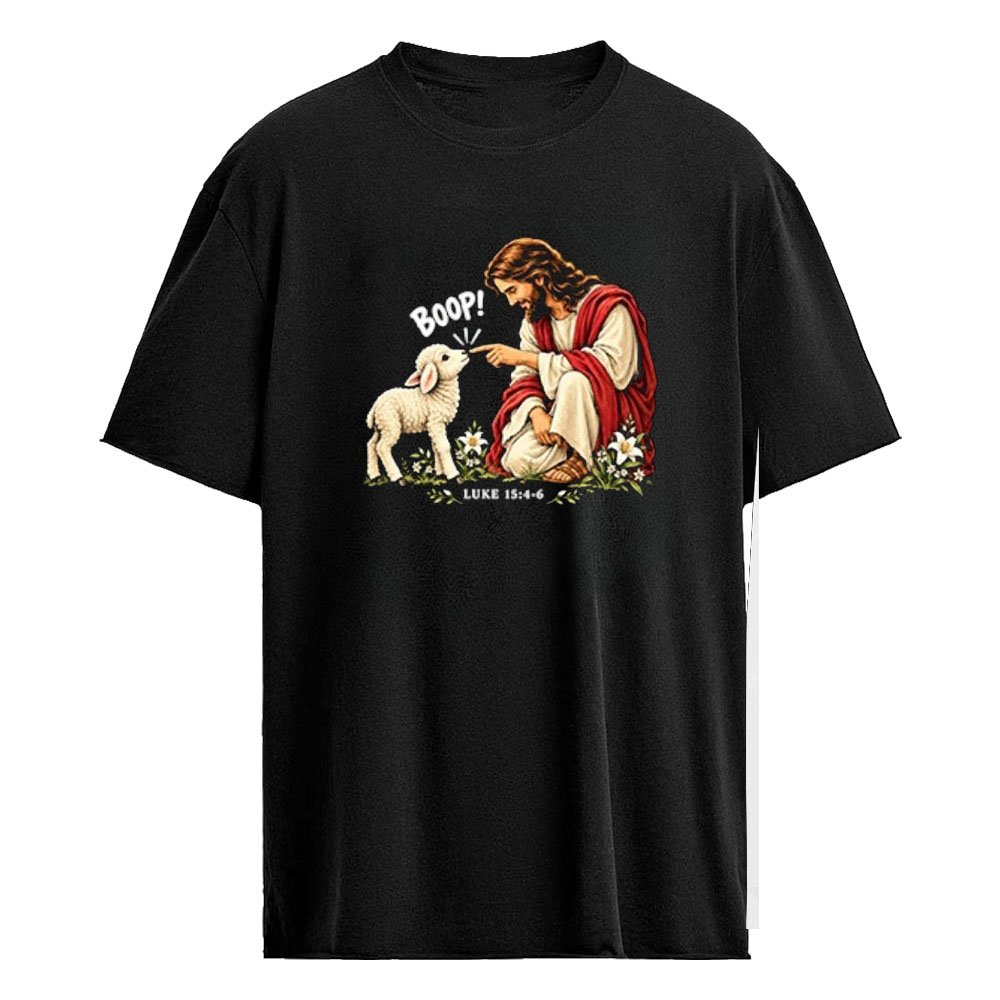 Jesus Lamb Boop Shirt