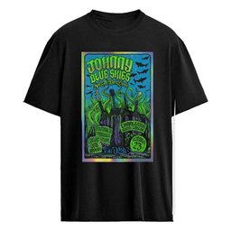 Johnny Blue Skies October 23 2026 Charleston, NC Concert Poster Foil Shirt