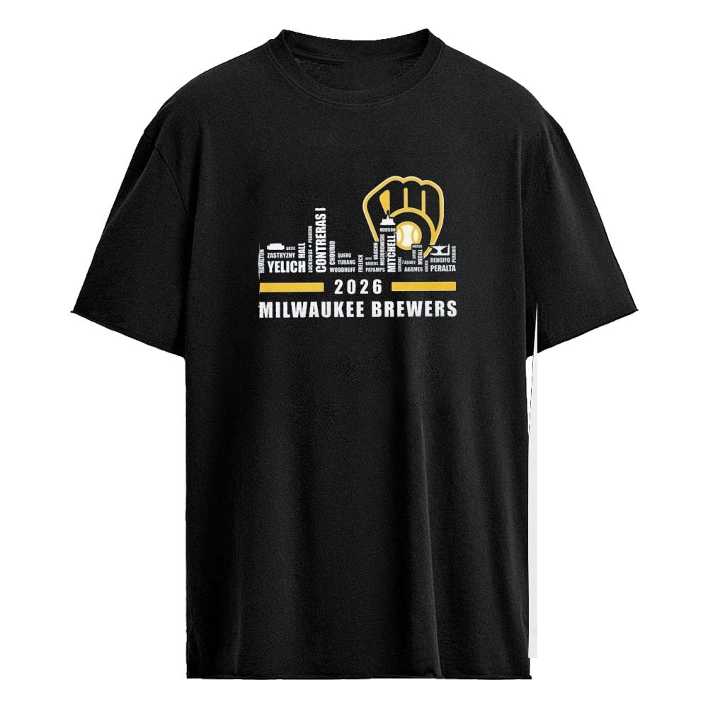 Milwaukee Brewers 2026 Skyline Shirt