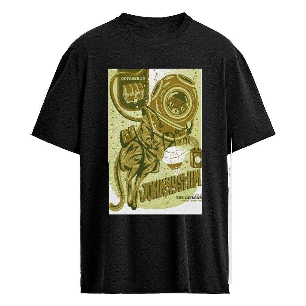 Johnny Swim Live at The Caverns Oct 25 2026 Grundy County TN Vintage Poster Shirt