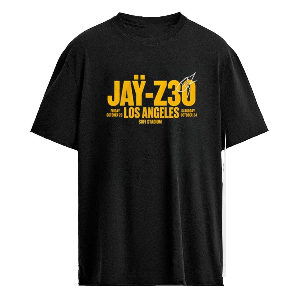 JAY-Z30 Los Angeles SoFi Stadium Concert Shirt
