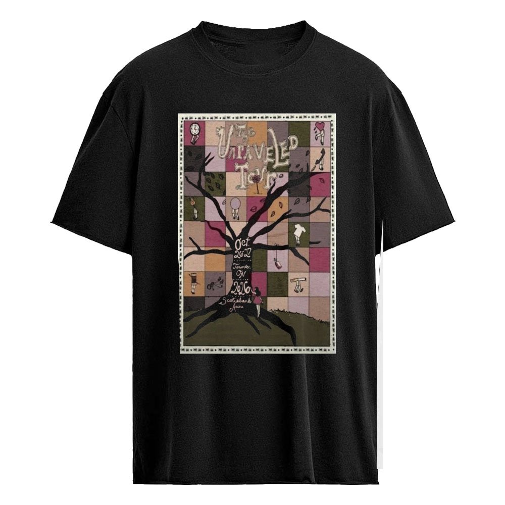 Olivia Rodrigo The Unraveled Tour Toronto Oct 26-27 2026 Exclusive Event Poster Shirt