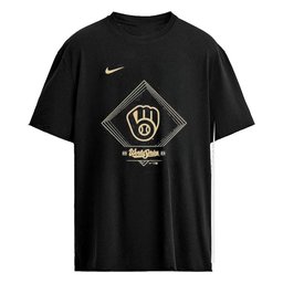 Milwaukee Brewers Nike Black 2026 World Series T-Shirt