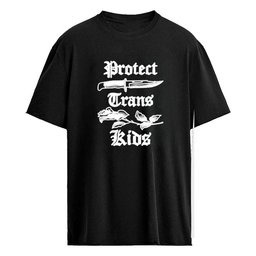 Protect Trans Kids Knife And Rose Shirt