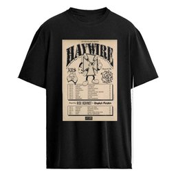 Haywire Rescheduled Australian Tour 2026 Poster Shirt