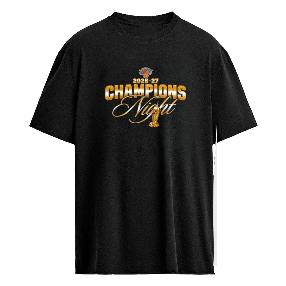 New York Knicks 2026-27 Champions Night Shirt
