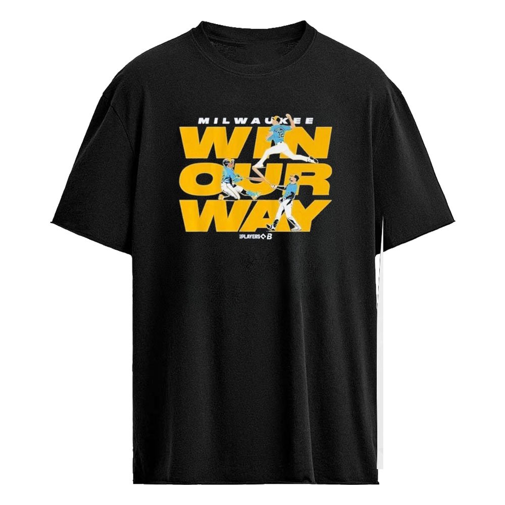 Milwaukee Baseball Win Our Way Stack Shirt
