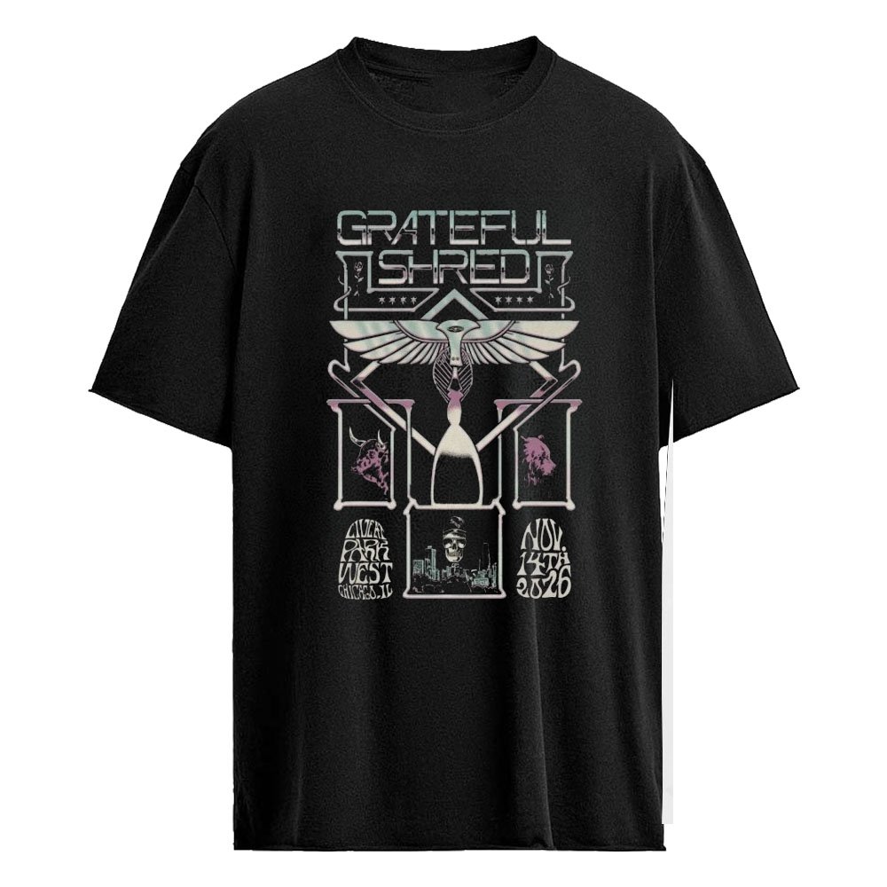 Grateful Shred Chicago IL 11 14 2026 Poster Shirt